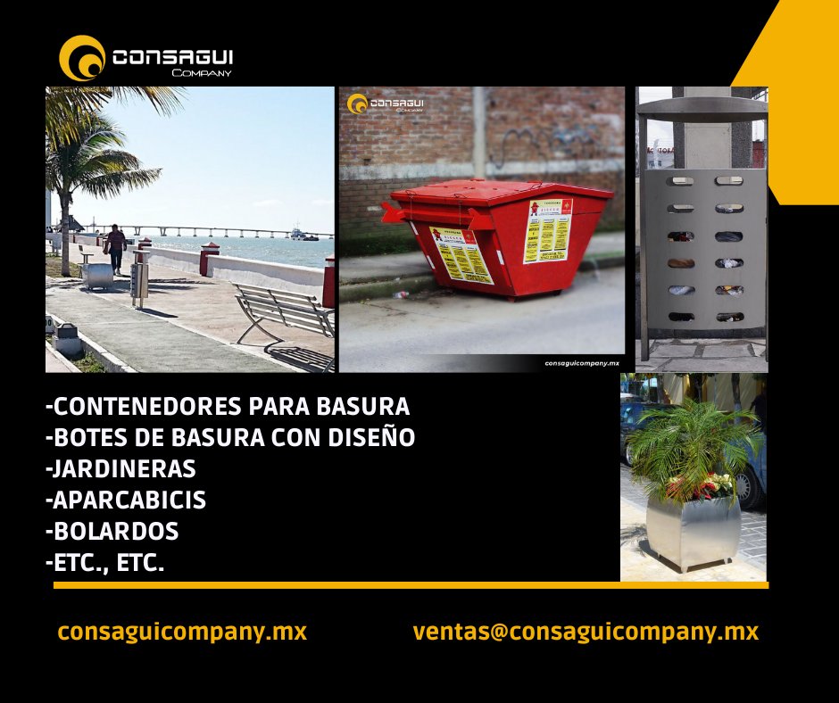 CONSAGUI COMPANY, S.A. DE C.V.
Colaborado contigo en la imagen de tu ciudad
Contáctanos para una cotización.
ventas@consaguicompany.mx
WhatsApp 272 127 3091