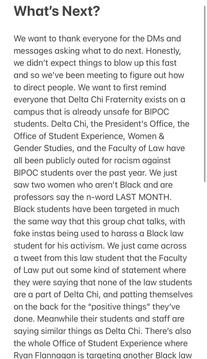 atuwindsor2020's tweet photo. For those asking what’s next please see the following screenshots on our direction on how to address @UWindsor please follow these directions. We don’t need petition, we need everyone’s voice collectively condemning this behaviour and this institution. Use your voice. See below. https://t.co/FqK63l4PbX