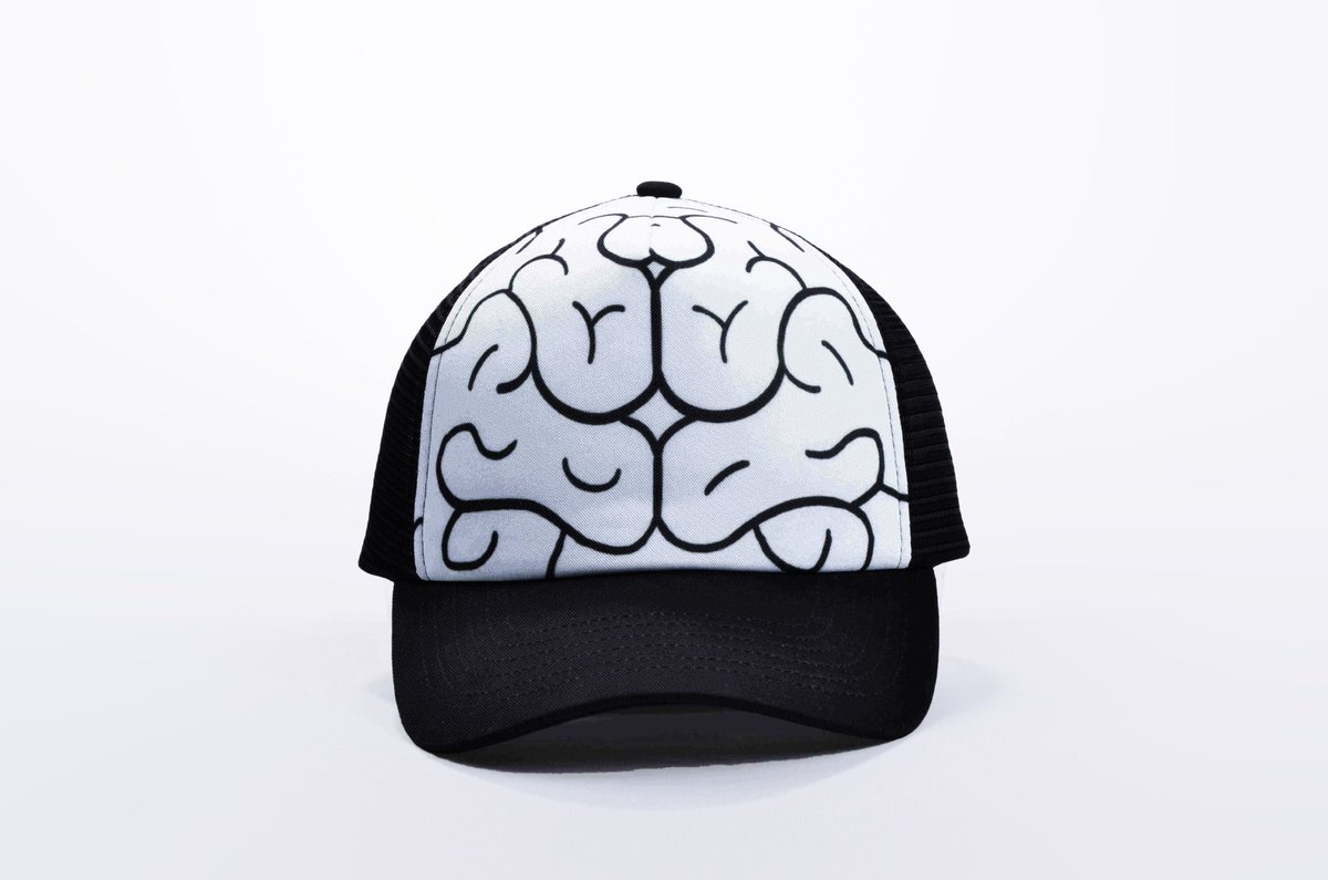 jonxwilliam's tweet image. BRAIN TRUCKER HAT 🧠