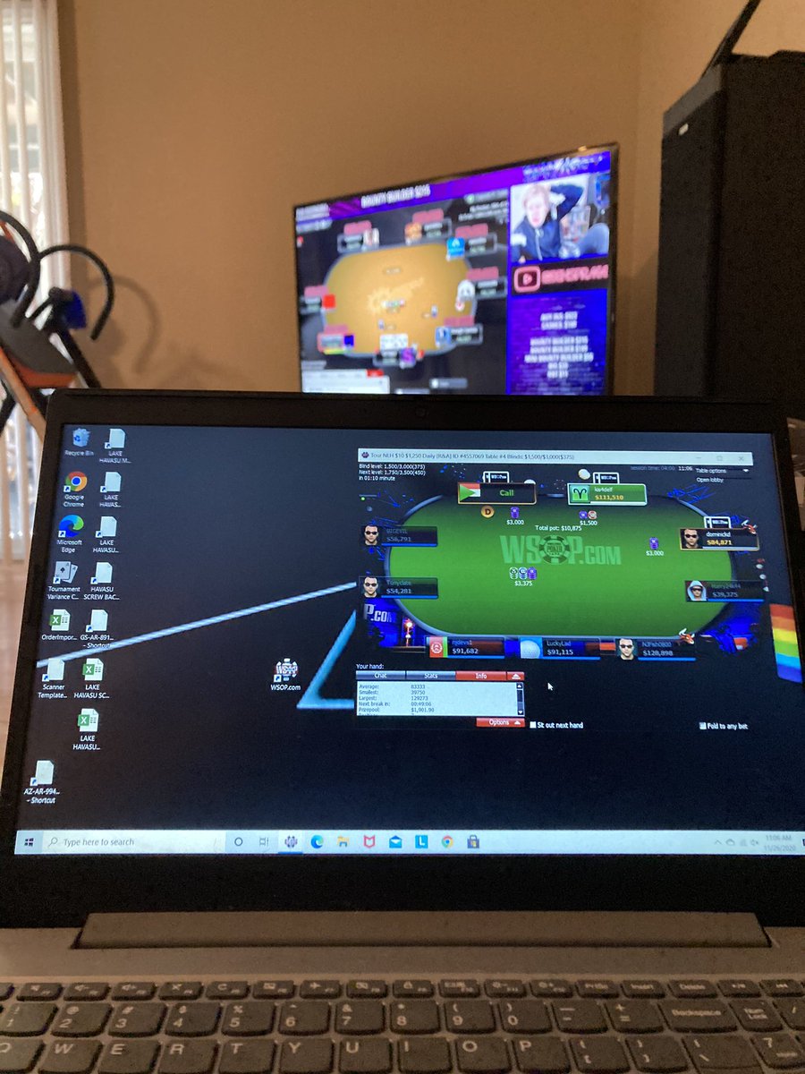 Smalleyvegas's tweet image. Back to back #FinalTables on Thanksgiving morning, yes please... let’s just win...