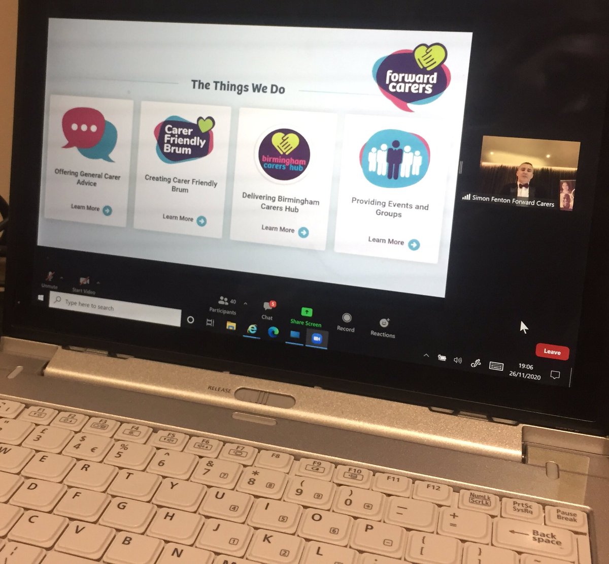 Good luck to all the nominees at #CFBAwards ☺️🌼 such a lovely evening already with happy faces on Zoom 💙

#BrumCares