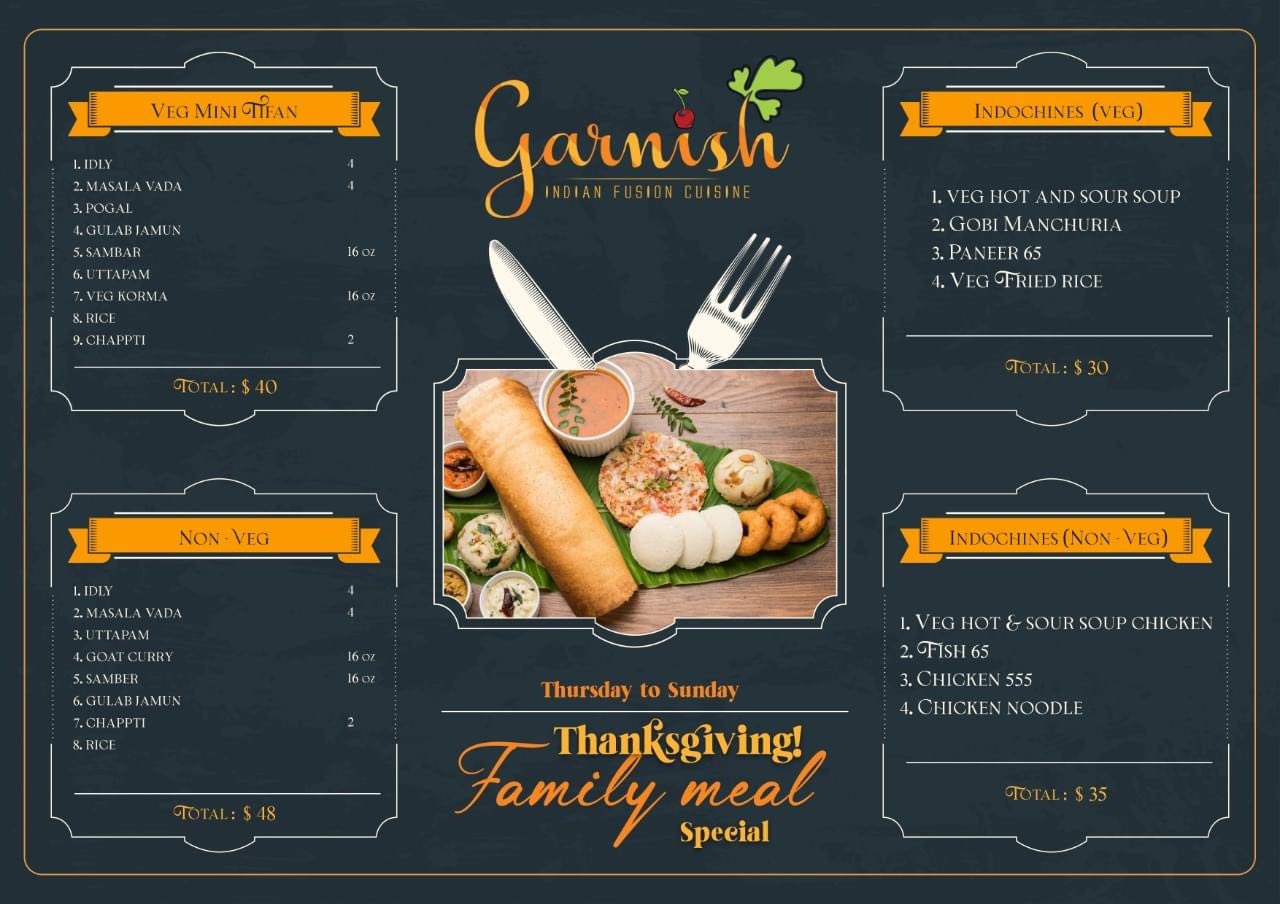 Garnish Fusion on Twitter "The essence of a thoughtful menu is