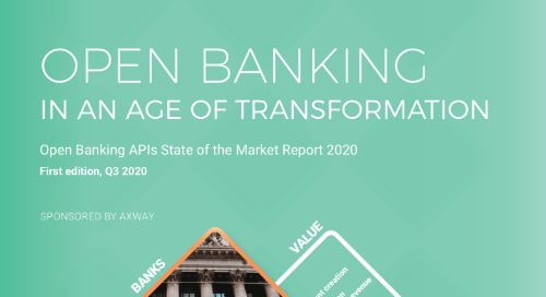 The #OpenBanking APIs State of the Market Report 2020 is out! Read the report to learn how to strategize your open banking initiatives. Sponsored by <a href="/Axway/">Axway</a> with a foreword from Eyal Sivan aka <a href="/mropenbanking/">mropenbanking</a>. bit.ly/367yoCf