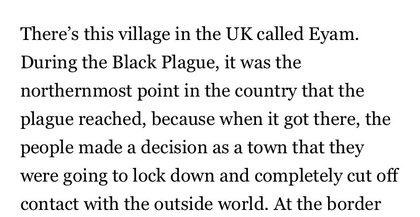 As villagers sickened and died, the local religious leaders came up with a plan. Although they couldn’t stop the spread of plague within the village, they did believe they could stop the spread of plague to other villages.They would isolate their whole village to protect others