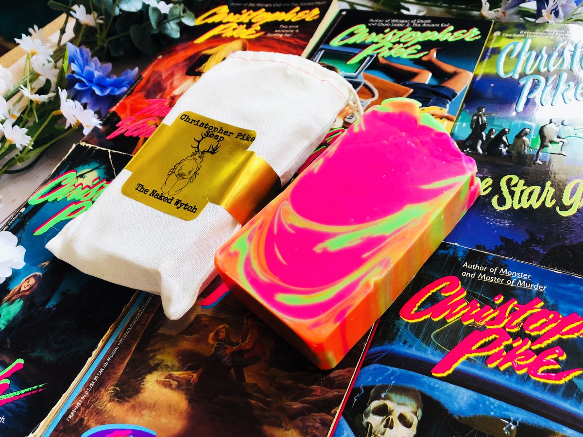 My pal  @brooke_warra runs an amazing spell soap shop called The Naked Wytch, and I've loved EVERYTHING I've gotten from her, including this amazing Christopher Pike themed soap! https://www.etsy.com/shop/TheNakedWytch