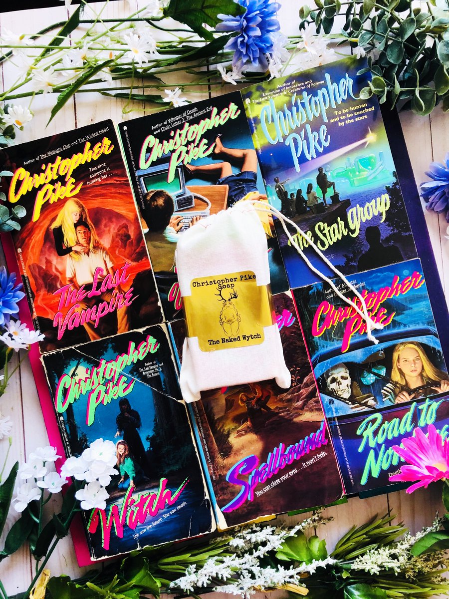 My pal  @brooke_warra runs an amazing spell soap shop called The Naked Wytch, and I've loved EVERYTHING I've gotten from her, including this amazing Christopher Pike themed soap! https://www.etsy.com/shop/TheNakedWytch