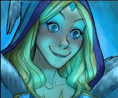 True_Guesser's tweet photo. @girlfromcanada Crystal Maiden in @DOTA2 https://t.co/Y5rznrWr4E
