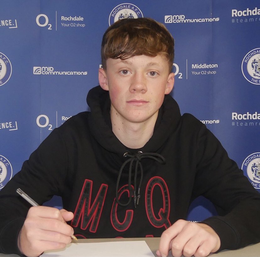 Congratulations to 16 year old local lad <a href="/ethanbrierley1/">Ethan Brierley</a>, who has just signed a 3-year professional contract with <a href="/officiallydale/">Rochdale AFC</a>.
⁣
We recently interviewed Ethan along with teammate <a href="/Fabiotava22/">Fabio Tavares Desiderio</a>. 

Read both exclusives in our Christmas edition or online: linktr.ee/rochdalestyle/