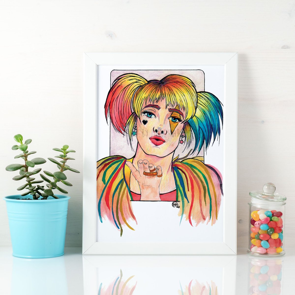 My bestest bud  @ImaginariumCS has a big variety of things available, from original art, to art prints, to earrings! She also offered commissions (check out her profile for more info)! https://www.imaginariumarts.com/official-shop&nbsp;