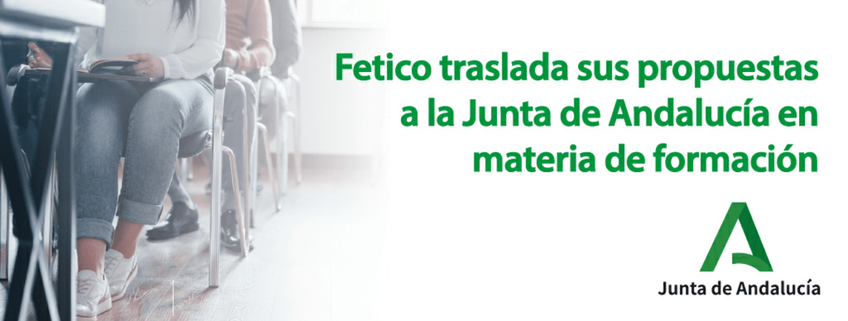 AvdFetico's tweet photo. Fetico traslada sus propuestas a la Junta de Andalucía en materia de formación https://t.co/xsGO1PYZbf https://t.co/VnqMuHHuXi