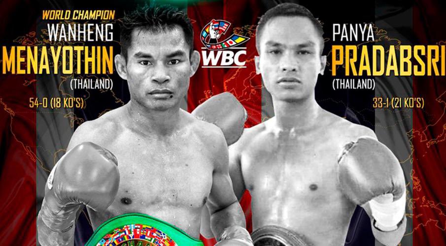 GoldenBoyBoxing's tweet photo. Wishing the best of luck to WBC champion Wanheng Menayothin (aka Chayaphon Moonsri) who will be looking to improve to an incredible 55-0 on Friday in Thailand. 🏆🔥 #TeamGoldenBoy https://t.co/br42LTnIRL