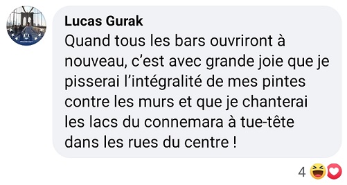 C'est donc cela la "convivialité" et la "socialisation" dont la clientèle des bars est censée donner l'exemple ? 
#bar #incivilité #Nuisancesnocturnes #vienocturne #strasbourg