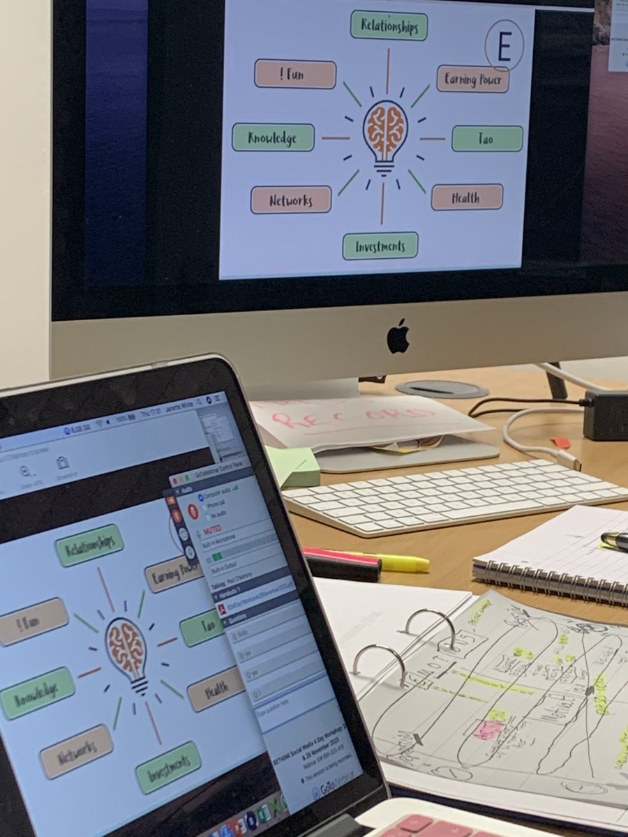 Janettewhite66's tweet photo. Day 1 of a 4 learning with @paulomahony We are doing the Rethink Social Media and I am already learning lots. #rethinkandgrowrich 😃🧐 #Lockdown3 won’t stop me. Happy Thanksgiving day to everyone. 🥰 https://t.co/VVmwy5zCFw