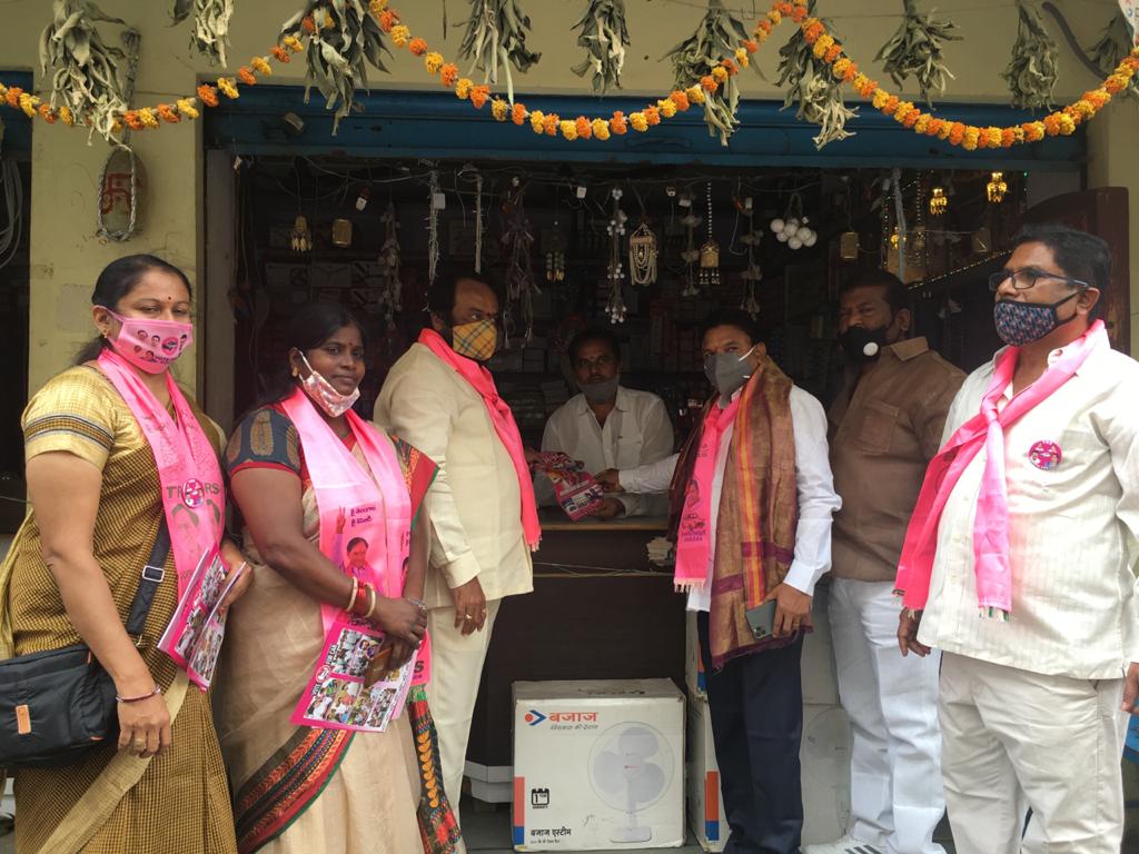 AthramSakku's tweet photo. GHMC ELECTION CAMPAIGN AT SANATH NAGAR DIVISION https://t.co/7roreQXW83