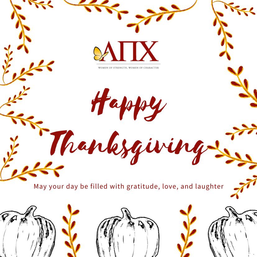 LPC_Rutgers's tweet image. Las Hermanas would like to wish everyone a happy and safe Thanksgiving! 🦃 Don&apos;t forget to remind your loved ones how grateful you are for them! 💘🍁
#LambdaPiChi #Thanksgiving
