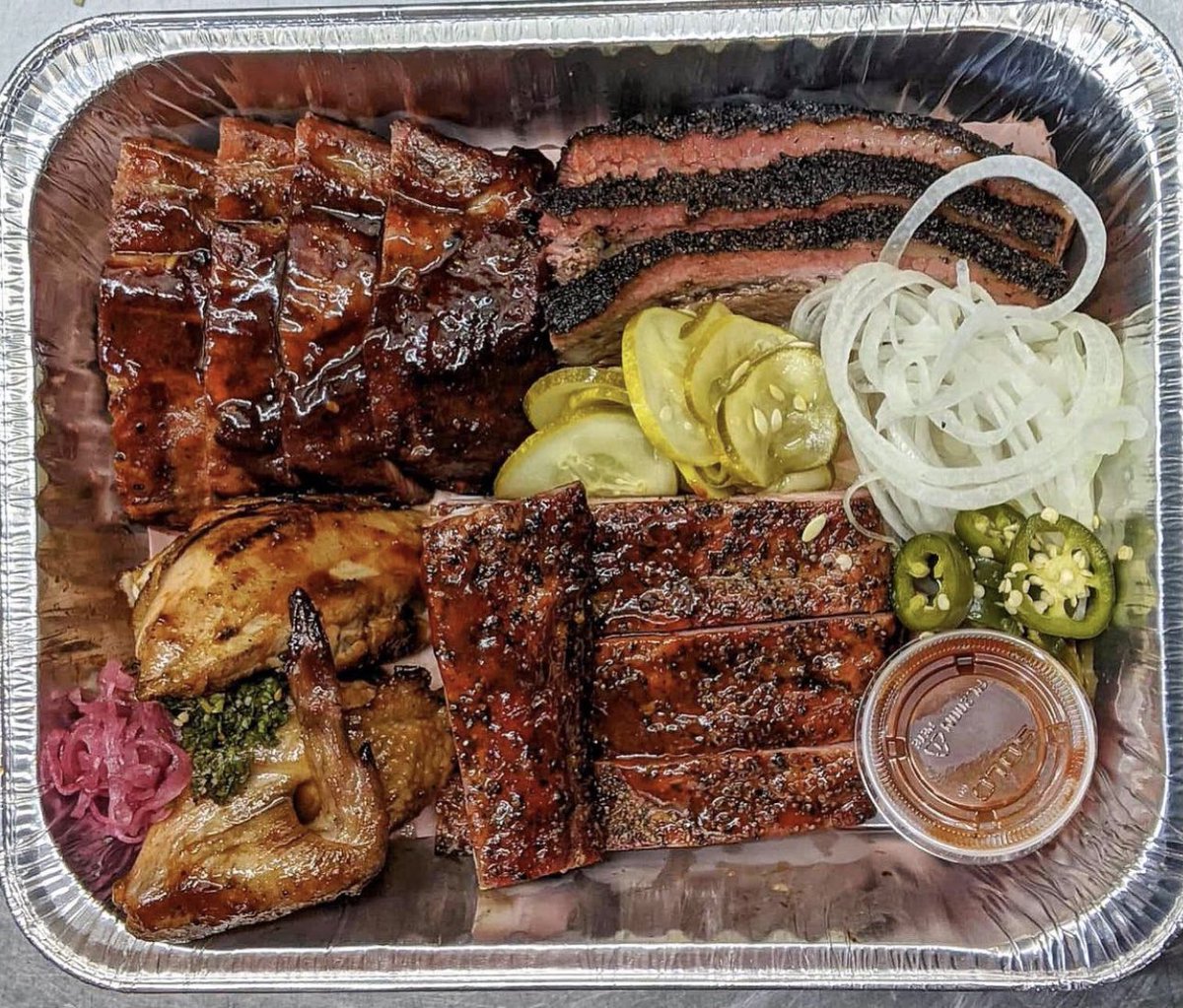 Happy Thanksgiving to our American friends south of the border 🇺🇸🍒🇨🇦 #bbq #brisket #toronto #HappyThanksgiving