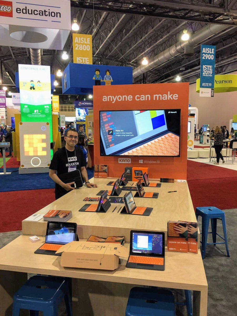 TsuiAllen's tweet photo. Wow! @wendypeskett Very impressive. Did you complete it all online or were there any face to face elements? I'm London based and got invited by @TeamKano to represent them @ISTE in Philadelphia in 2019 so was interested in becoming #ISTE Certified too. https://t.co/yvOPhwmFBJ