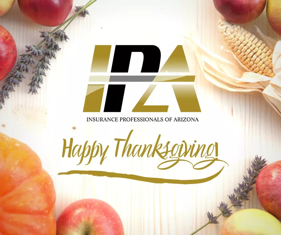 Insuranceproaz's tweet image. Our office is closed Thursday, November 26th and Friday, November 27th to recognize the Thanksgiving holiday.

We hope all of you have an enjoyable holiday with family, friends, and loved ones. We are grateful to be your insurance expert!

#thanksgiving2020 #grateful #givethanks