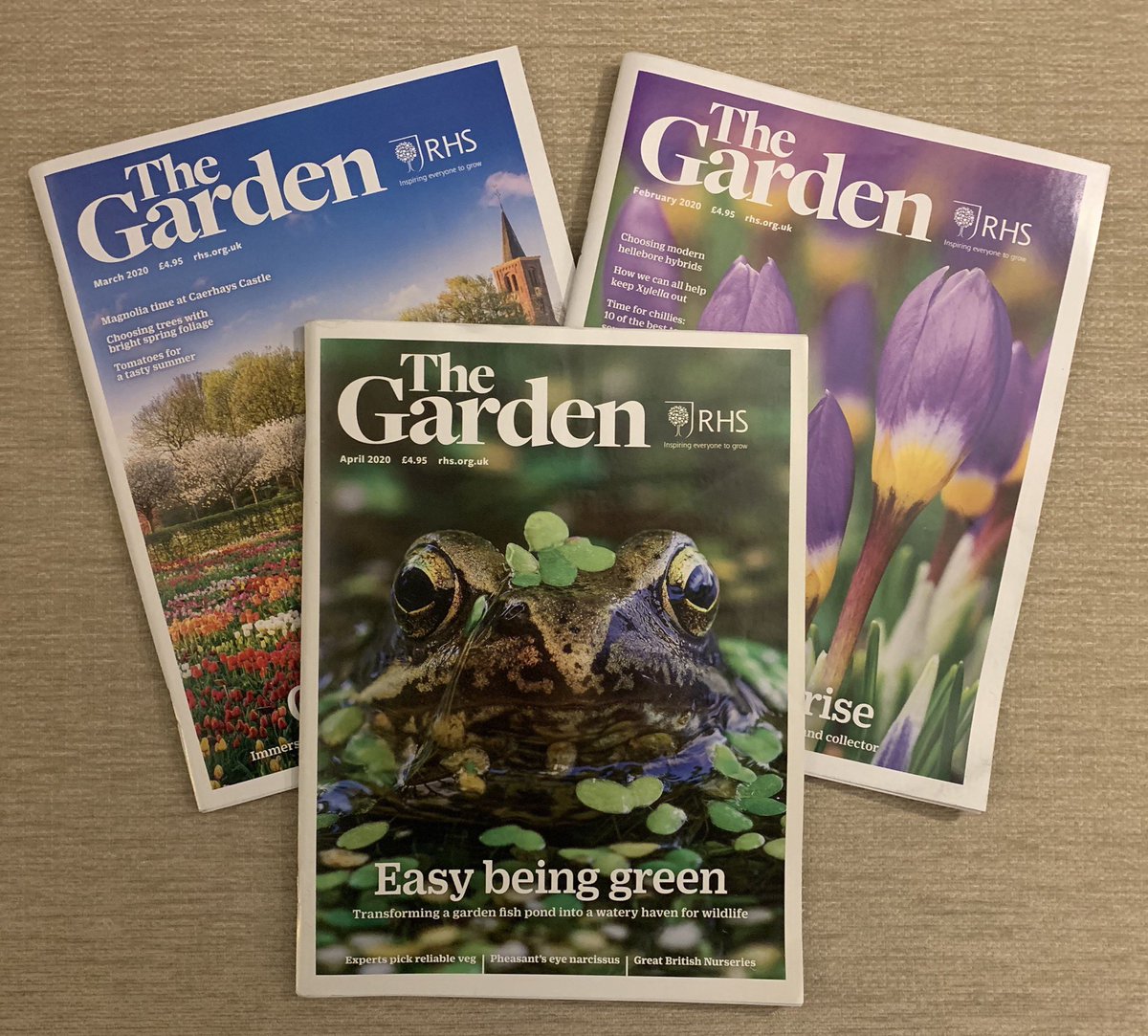 Thank you so much <a href="/gmgawards/">gmgawards</a> and all the judges. A great double win for <a href="/The_RHS/">The RHS</a> #thegarden magazine tonight: April Cover of the Year, and the GARDEN PUBLICATION OF THE YEAR!!! The biggy! Fab news and means loads. #gmgawards