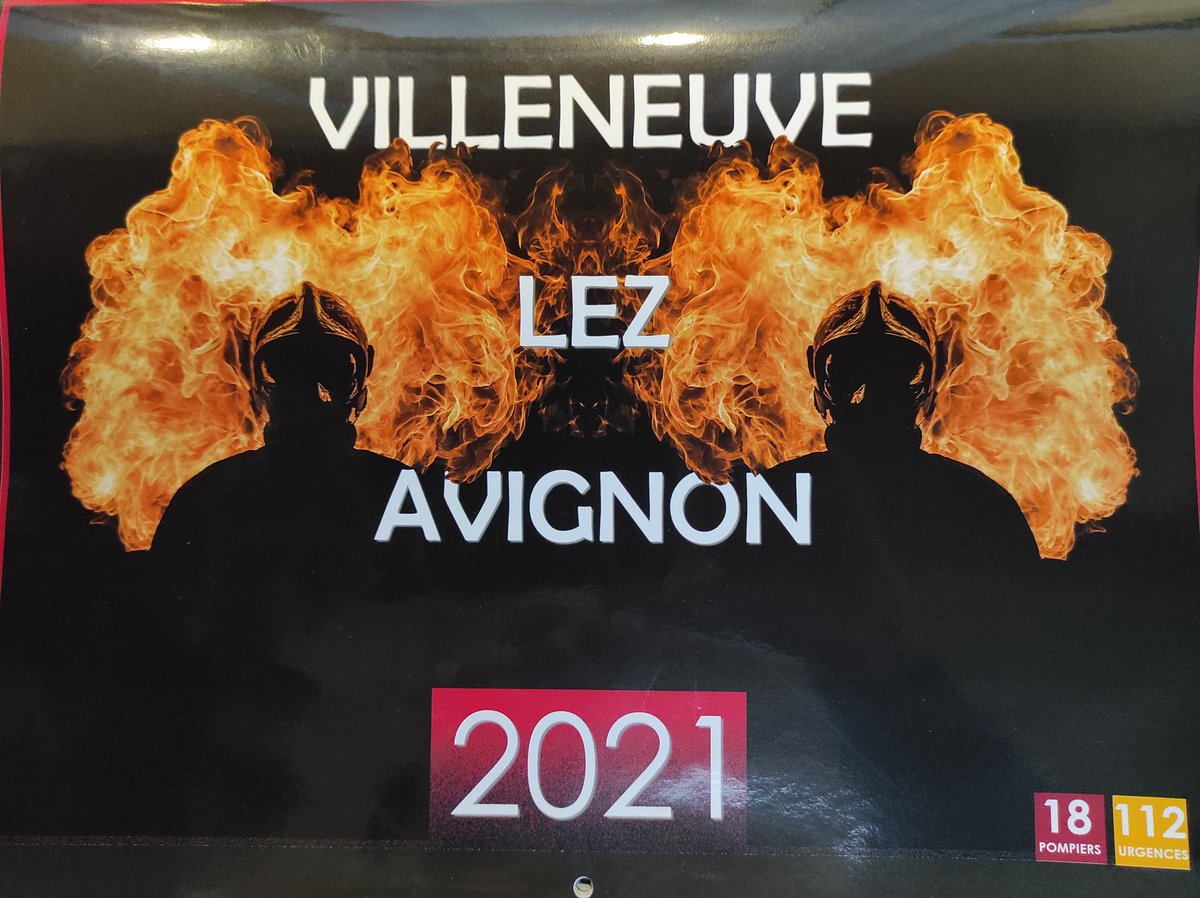 Le calendrier des pompiers de Villeneuve les Avignon est disponible en vente en ligne sur helloasso ainsi que sur PayPal amicalevla@gmail.com