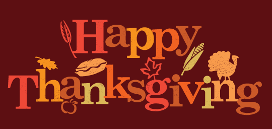 Wishing you all a happy and healthy #Thanksgiving!