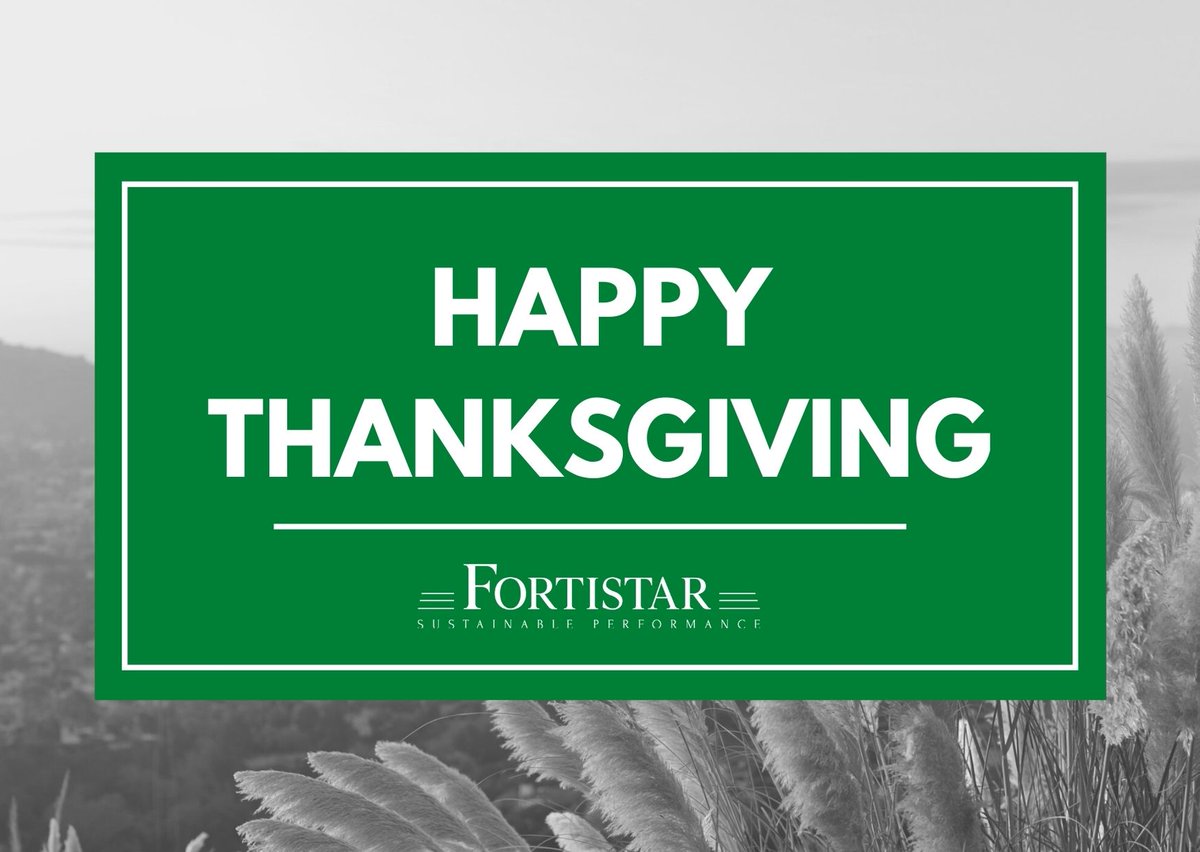 The Fortistar team wishes you and your family a safe and happy Thanksgiving. #HappyThanksgiving