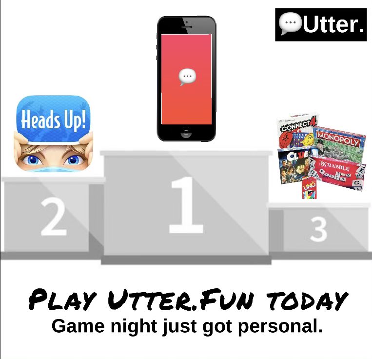 utterfungames's tweet photo. Winner, winner, turkey dinner! Play Utter instead of eating them leftovers. https://t.co/NFEFNbhuqI 🦃#thanksgiving #game #trivia #utterfun https://t.co/4AaRg6HWl8