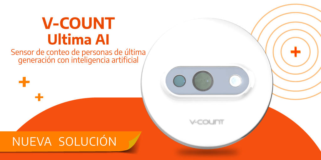RomarinInter's tweet photo. #UltimaAI de @VCount es la última generación de contadores de personas con AI (Inteligencia Artificial) integrada. Con la más alta precisión del mercado, cuenta con sensores de gran capacidad y diversas funcionalidades.Para más información visítanos https://t.co/h8MKQiyBFp https://t.co/O2NTucbLKa