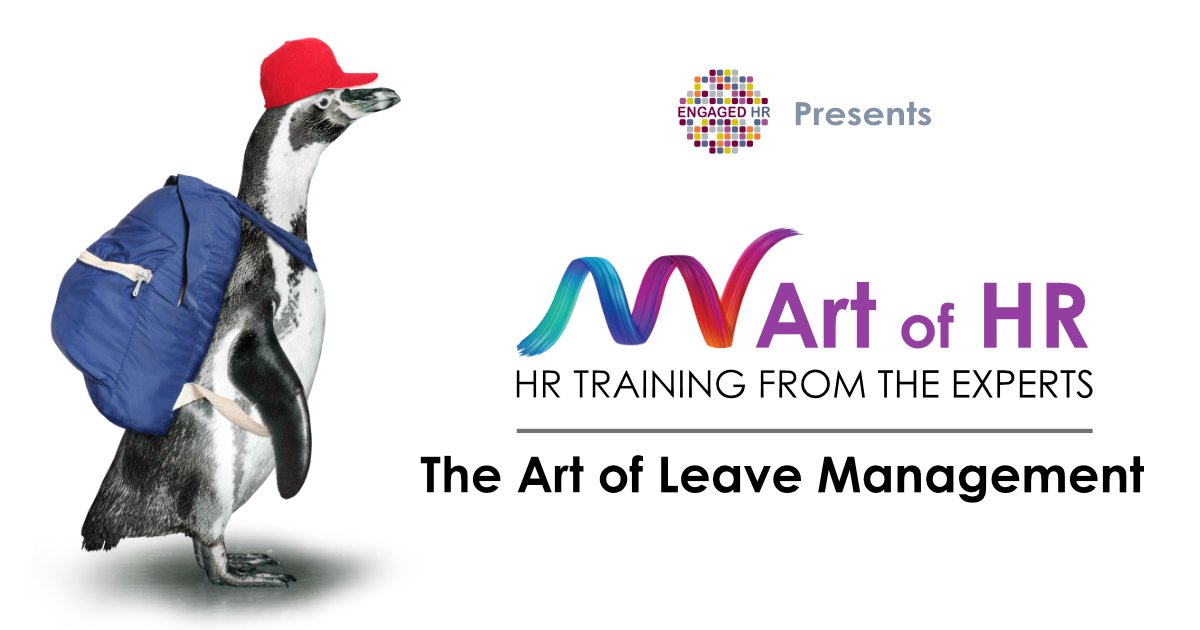 EngagedHR's tweet image. Virtual Workshop: The Art of Leave Management | 📅 December 1 &amp;amp; 3 | 🕒 9AM - 12PM #YYJBusiness #YVR #RestartBC ow.ly/GEN830rg2sH