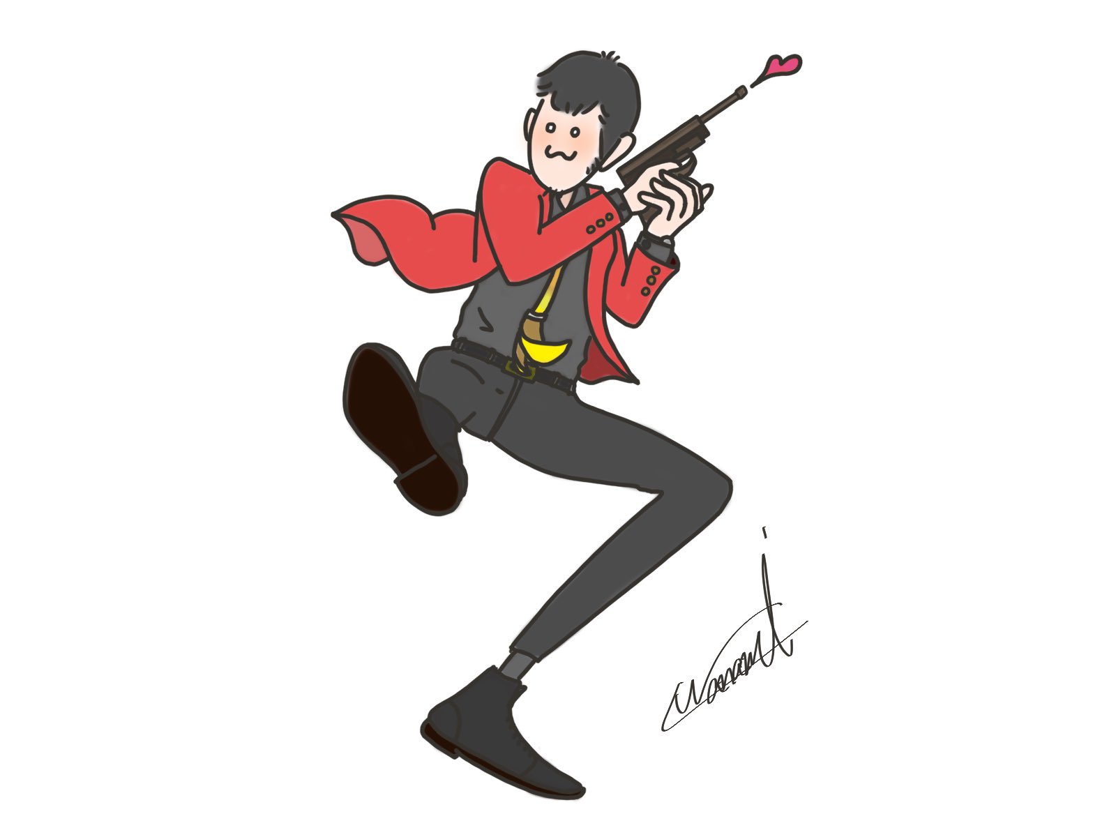 Nanami ルパン三世 今日は凄い楽しみにしてたルパンやる日 見なきゃ イラスト オリジナル ルパン三世thefirst 金曜ロードshow 過去絵 一日一絵 今日のイラスト Clipstudio T Co Lj2sf0zve1 Twitter