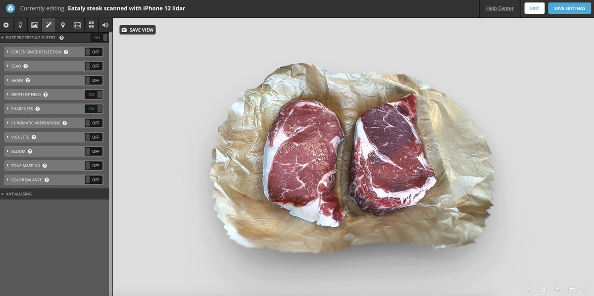 Tips specific to  @Sketchfab:- use plain color background- add a baked AO ground shadow (2nd editor tab)- set faces to single sided for rooms (3rd editor tab), so you can see the inside from the outside- add sharpness and depth of field (4th editor tab)- save a nice thumbnail