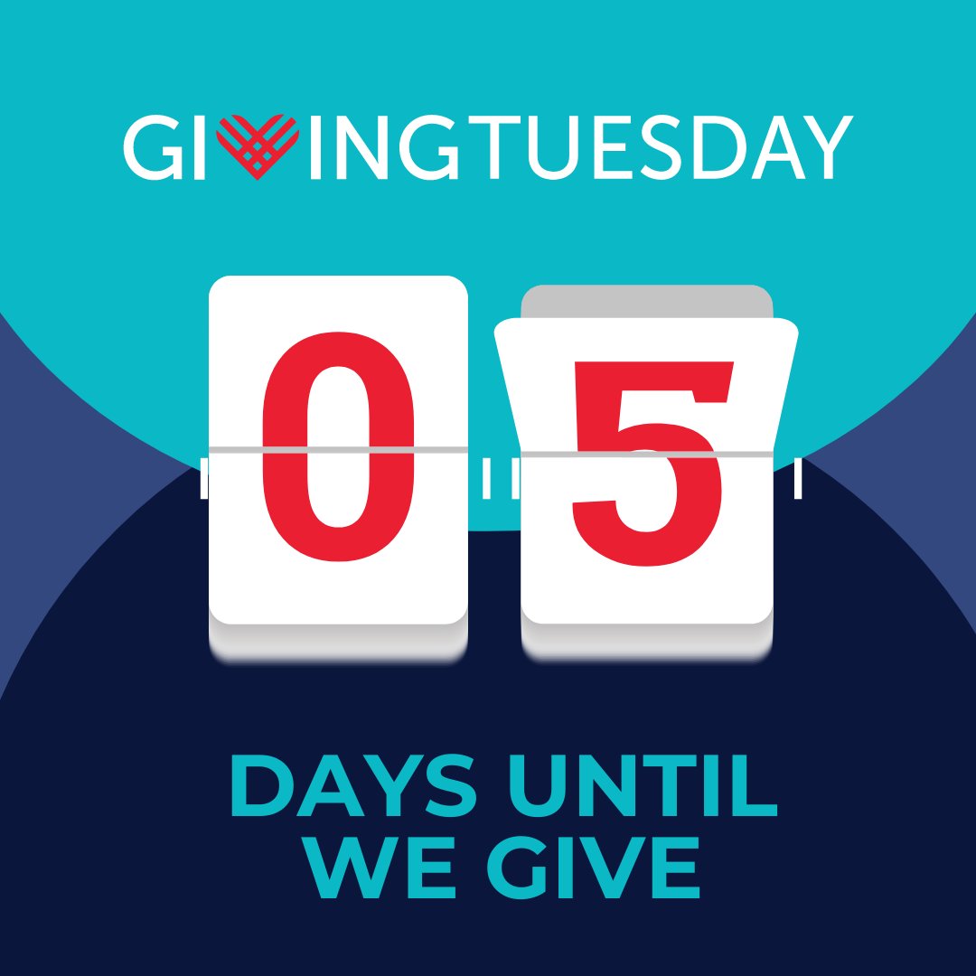 GivingTuesLeb's tweet photo. 5 Days Until WE GIVE! #GivingTuesday is December 1st - join the movement. https://t.co/zl3jhBU1JZ https://t.co/OxYWszoQrI