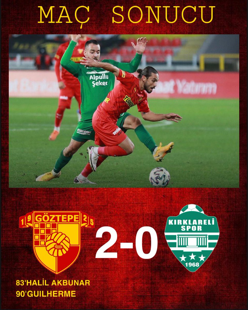 GGucleri's tweet photo. Ziraat Türkiye Kupası maçında karşılaşma 2-0 sona erdi. 
#göztepe https://t.co/qb4gp96CUX