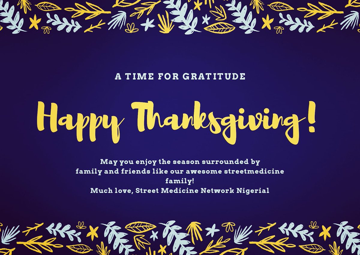 streetmed_net's tweet photo. Happy Thanksgiving https://t.co/0w7OymrQU6