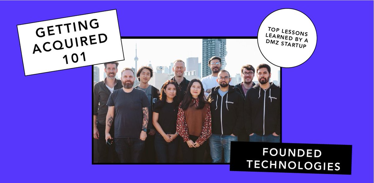 Ever wondered what the process to successfully exit your #startup is like? 

Get first hand insight from <a href="/DerekHopfner/">Derek Hopfner</a>, Co-founder of <a href="/FoundedCo/">Founded</a>, who gives us the inside scoop from his own experience. 

Read below:
dmz.ryerson.ca/the-review/dre…