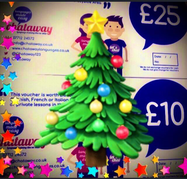 chataway123's tweet photo. Why not give the gift of a foreign language this year? We sell gift vouchers. DM us or email info@chataway.co.uk for more information. #chataway #languagesmadeeasy https://t.co/ZSzxOFqFaf