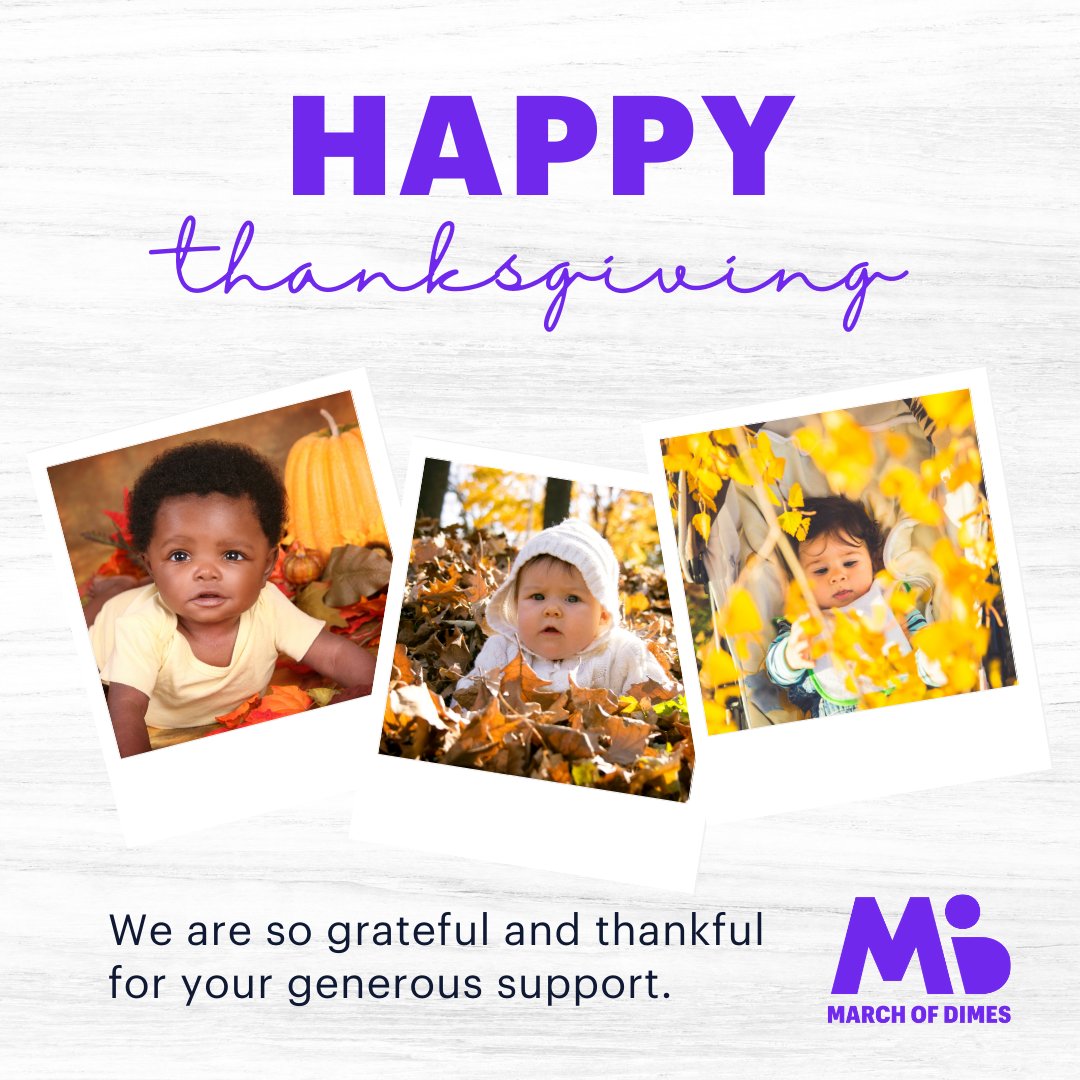A Texas-size message of gratitude to essential workers, front line workers, and everyone doing their part to keep us all safe and healthy. THANK YOU for helping March of Dimes continue to lead the fight for all moms &amp; babies! #Family #StrongerTogether #TurkeyDay2020