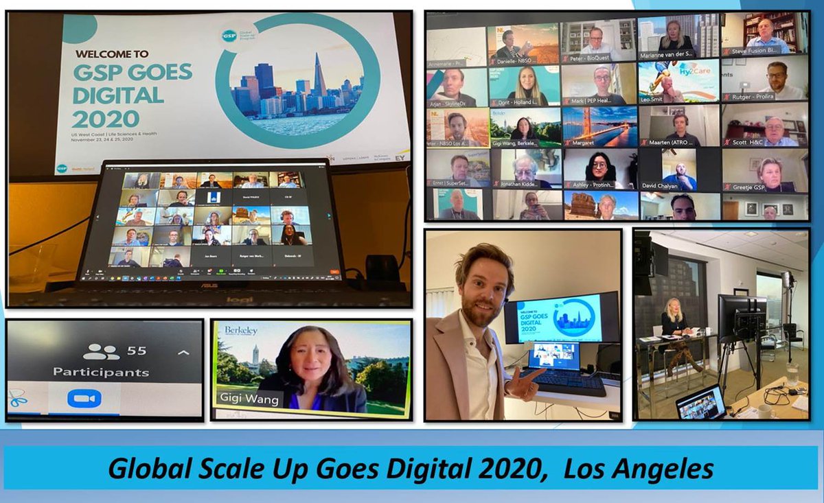 NBSOLA's tweet photo. #NSBOHighlight ๐ This week #NBSOLA together with the Consulate in SF a Virtual Pitch Event as part of the @HealthHolland Global Scale Up program organized by Marianne V.D. Steen & Greetje de Kleuver..๐๐ปThanks everybody for making this event outstanding! #NLinSF #NLinUSA https://t.co/CEhcL9pOqI
