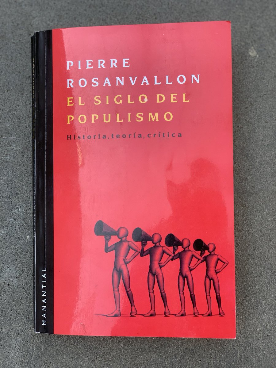 De este libro de Pierre Rosanvallon platicaba hace un segundo con ⁦@DeniseMaerker⁩ en ⁦@AtandoCabos⁩ —>