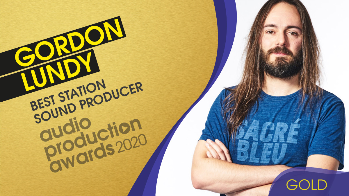 WeAreAudioUK's tweet photo. Huge congratulations to our Gold winner for Best Station Sound Producer!

Gordon Lundy - Absolute Radio 40s
@absoluteradio 

#APAs20 https://t.co/wChxyxiqxQ