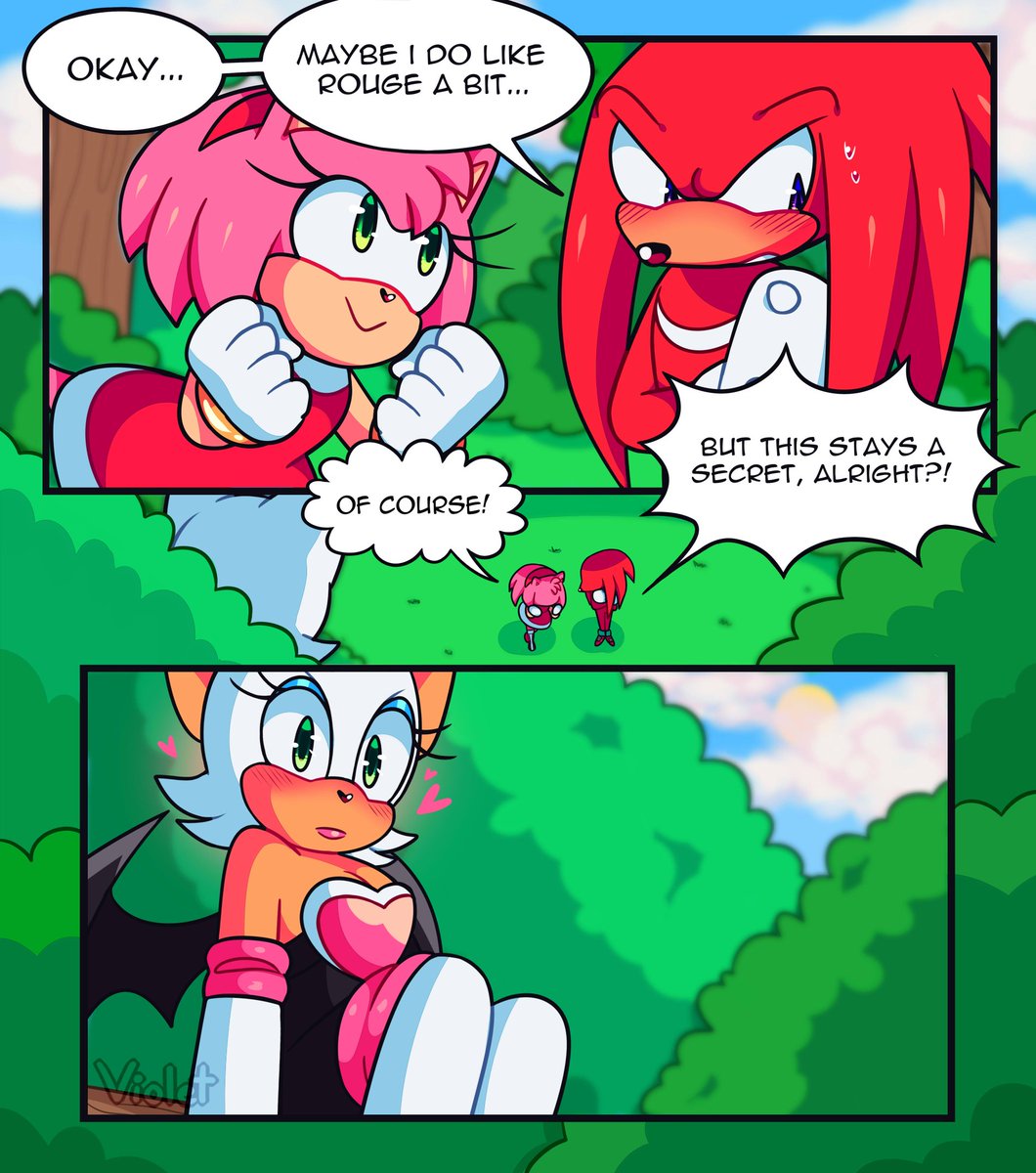 #knuxougeweek2020 day 4: secrets
Indirect confession ? 