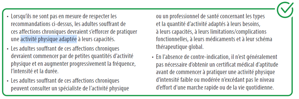GillesThoni's tweet photo. On parle Activité Physique Adaptée dans les nouvelles lignes directrices sur l'activité physique et la sédentarité 2020 de l'#OMS #APA #BeActive #EveryMoveCount @WHO #PAGuidelines #SedentaryBehaviours https://t.co/HVejGaxi1r