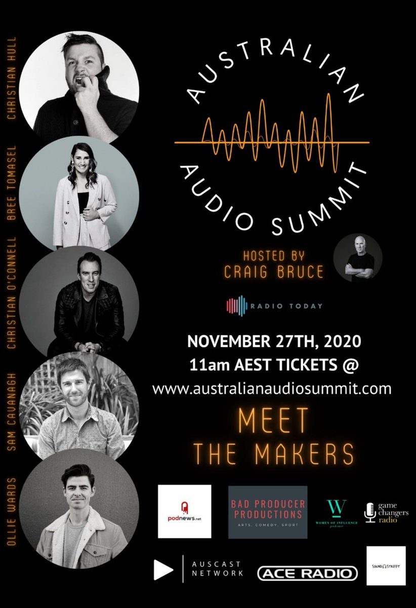 MorganJBurley's tweet image. Listening to @OC  through the #ausaudiosummit! What a legend 🙌
#absorbknowledge #audio #radio #contentcreators