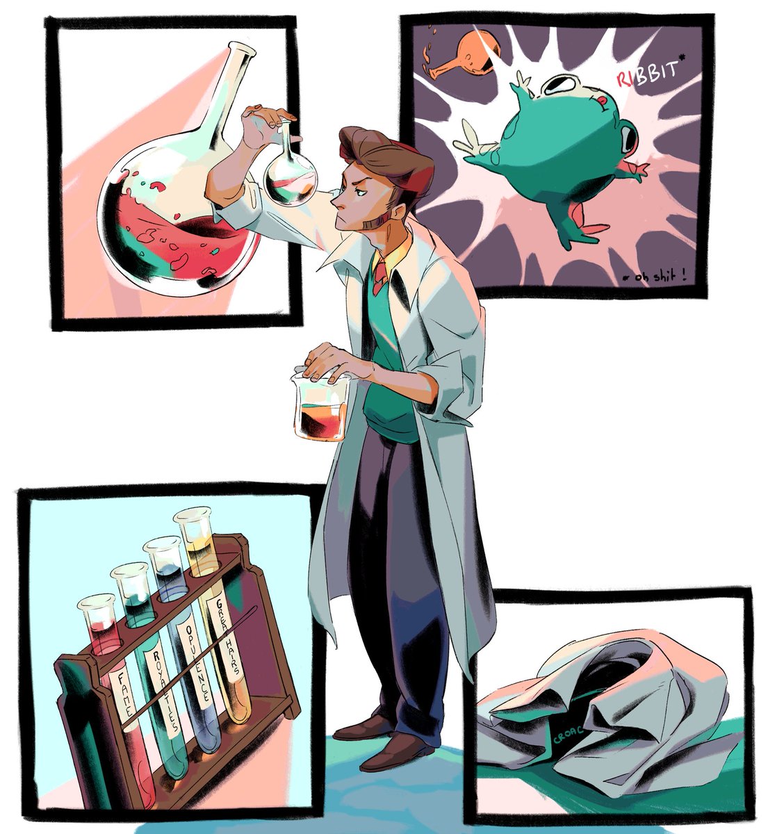 What could possibly go wrong 🧪??

And here comes a lil dtiys challenge to thank you all for 1k+ follower!

Thank you so much for putting up with my very inconsistent style and posting! Don't forget to @ me if you join in this so I can share your pieces 💕 #dtiys 
