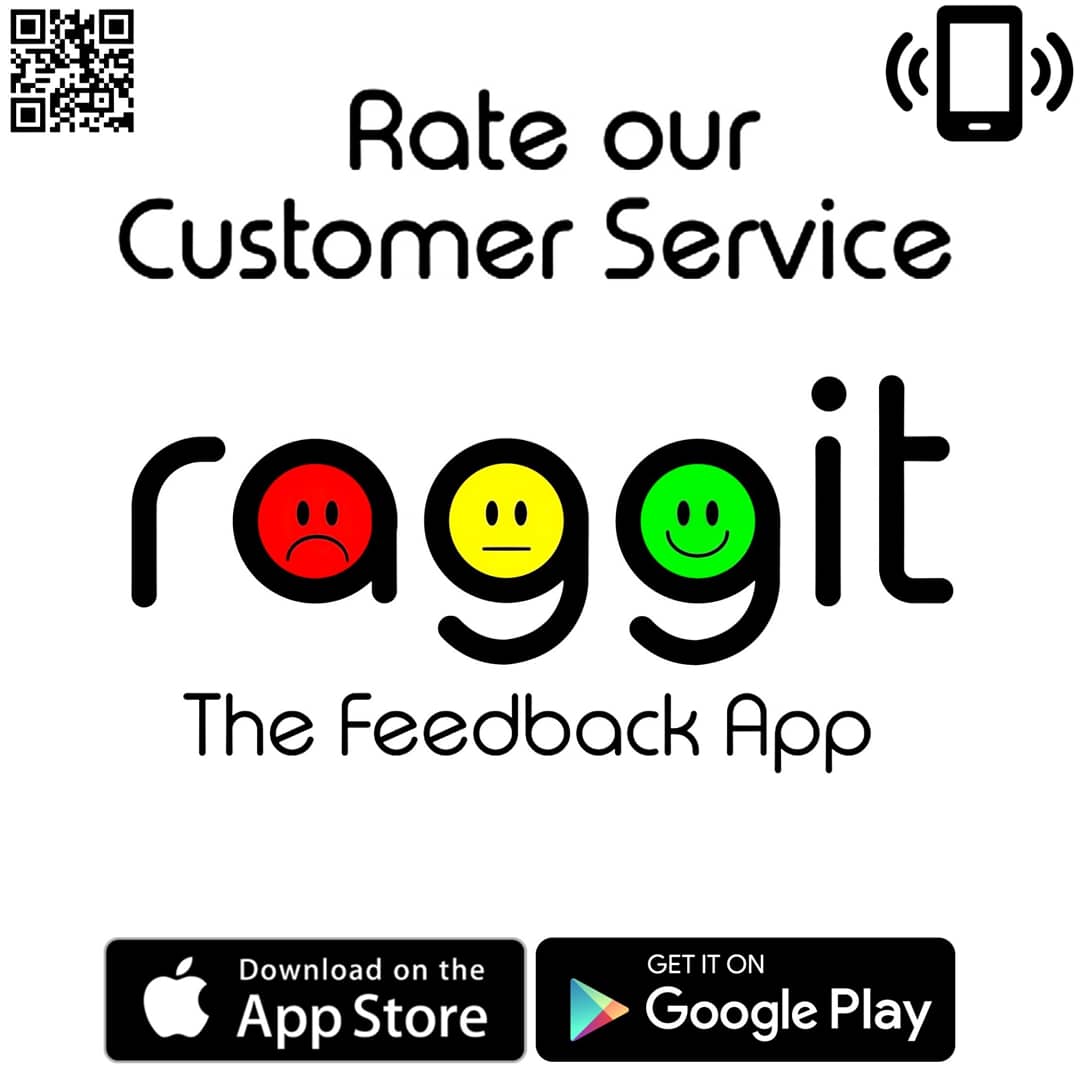 theraggitapp's tweet photo. Did you know that Customers can now give feedback directly to the individual staff they meet?

With the @theraggitapp, Customer feedback is sent to the very Customer Service Advisor who sold, served or serviced them.

Ask for your free Raggit pack today! 📩 https://t.co/UzwGygQ7Ad
