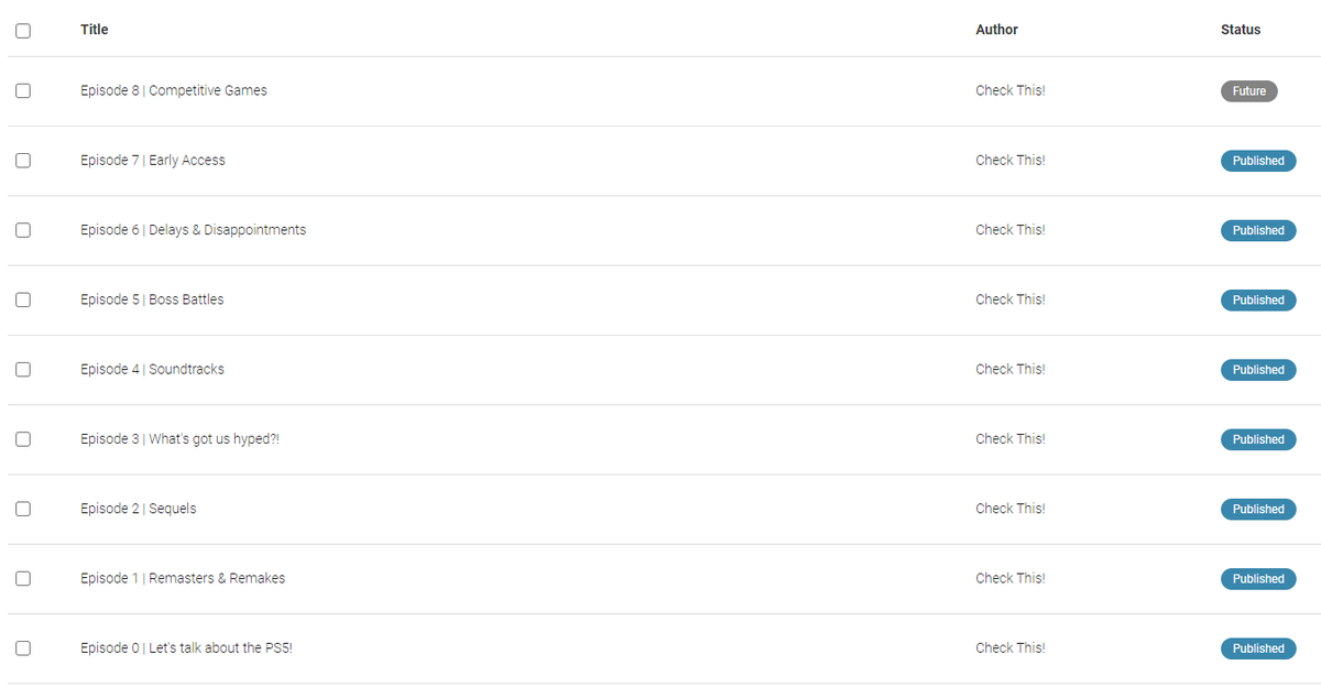 CheckThisBois's tweet image. How is our 9th episode going live tomorrow morning?! 😱

The time has well and truly flown by, mad to think that on Sunday we'll be recording our 10th episode❗️

"Competitive Games" goes live at 10 am! What's your favourite competitive game? 🤔

#CheckThis #podcast #gaming