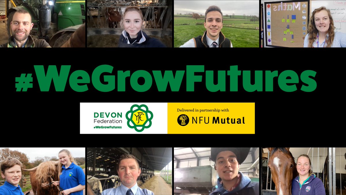 DevonYFC's tweet image. At this evening’s AGM we were so excited to launch our #WeGrowFutures campaign! 

Delivered in partnership with @nfum, this celebrates the impact Devon YFC has had on our member’s knowledge, confidence and careers. 

Check out the campaign video here: m.youtube.com/watch?feature=…