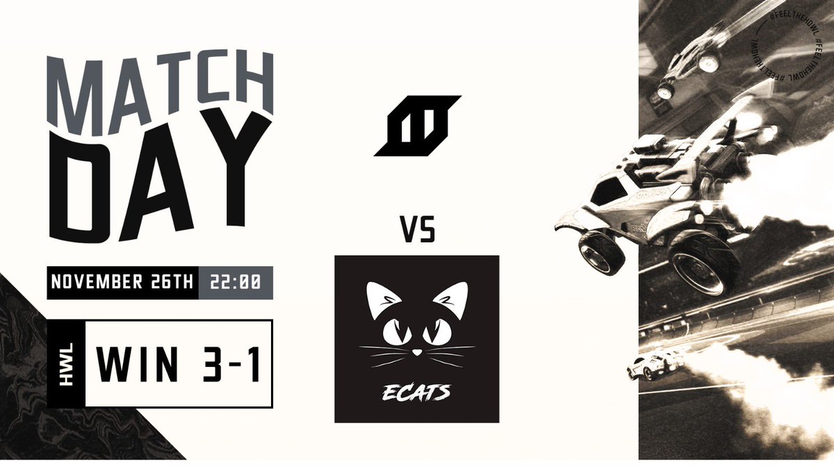 _Howlesports's tweet photo. ¡VICTORIA!
Ganamos finalmente la serie vs #eCatsRL 3-1 esta jornada de la @Invadersleague
GGWP @eCats_RL
Gran partido de nuestros lobitos de #HowlRising 💛🐺
#FeelTheHowl #HowlEsports
#RocketLeague https://t.co/COks4kENh2