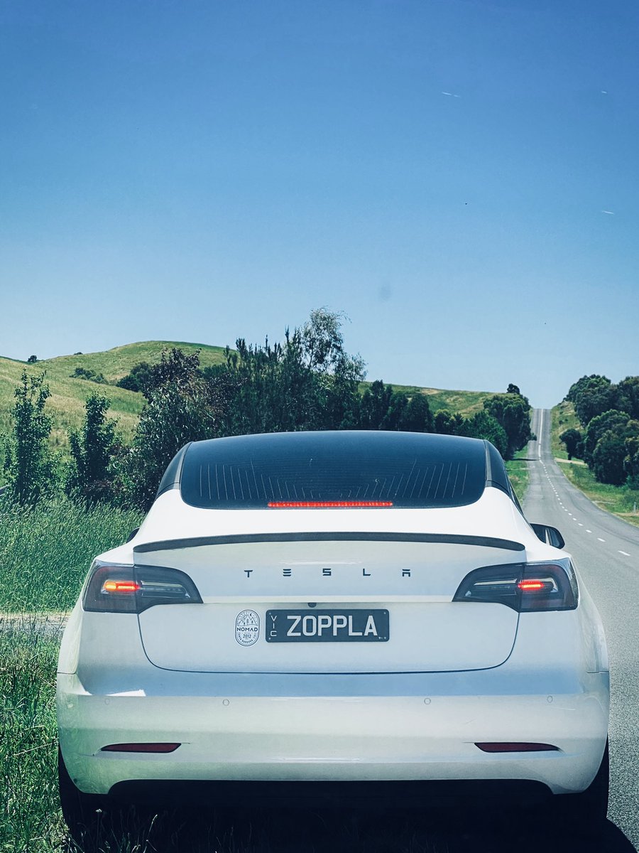 MelbTeslaMatt's tweet image. Little drive day with @zoppla #tesla #model3 #model3au