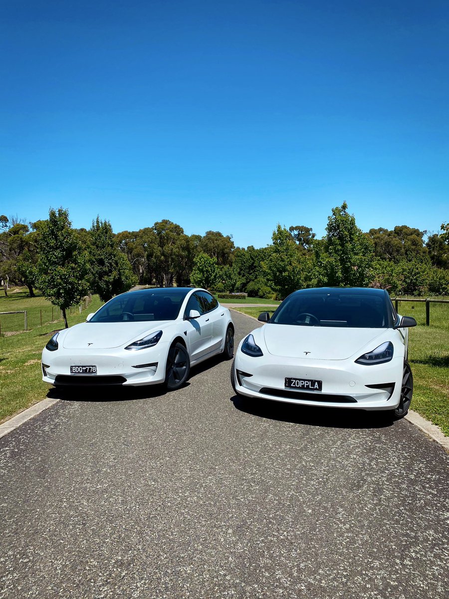 MelbTeslaMatt's tweet image. Little drive day with @zoppla #tesla #model3 #model3au